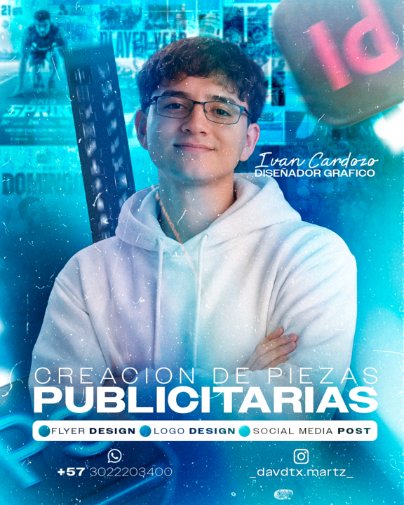 Cartel de servicios de diseño