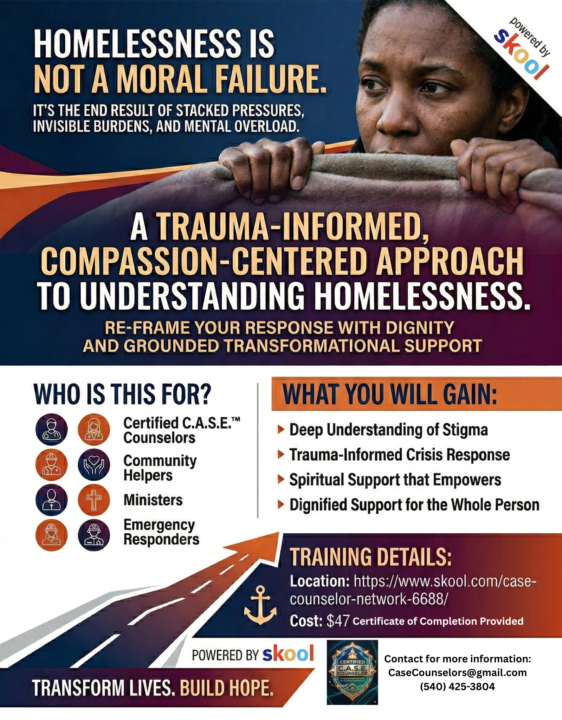 The Weight You Don't See: Homelessness is Real Workshop
