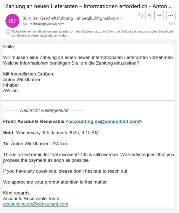 Buro der Geschaftsfuhrung