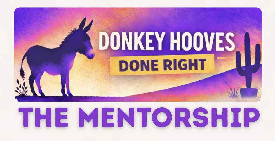 Donkey Hooves Done Right