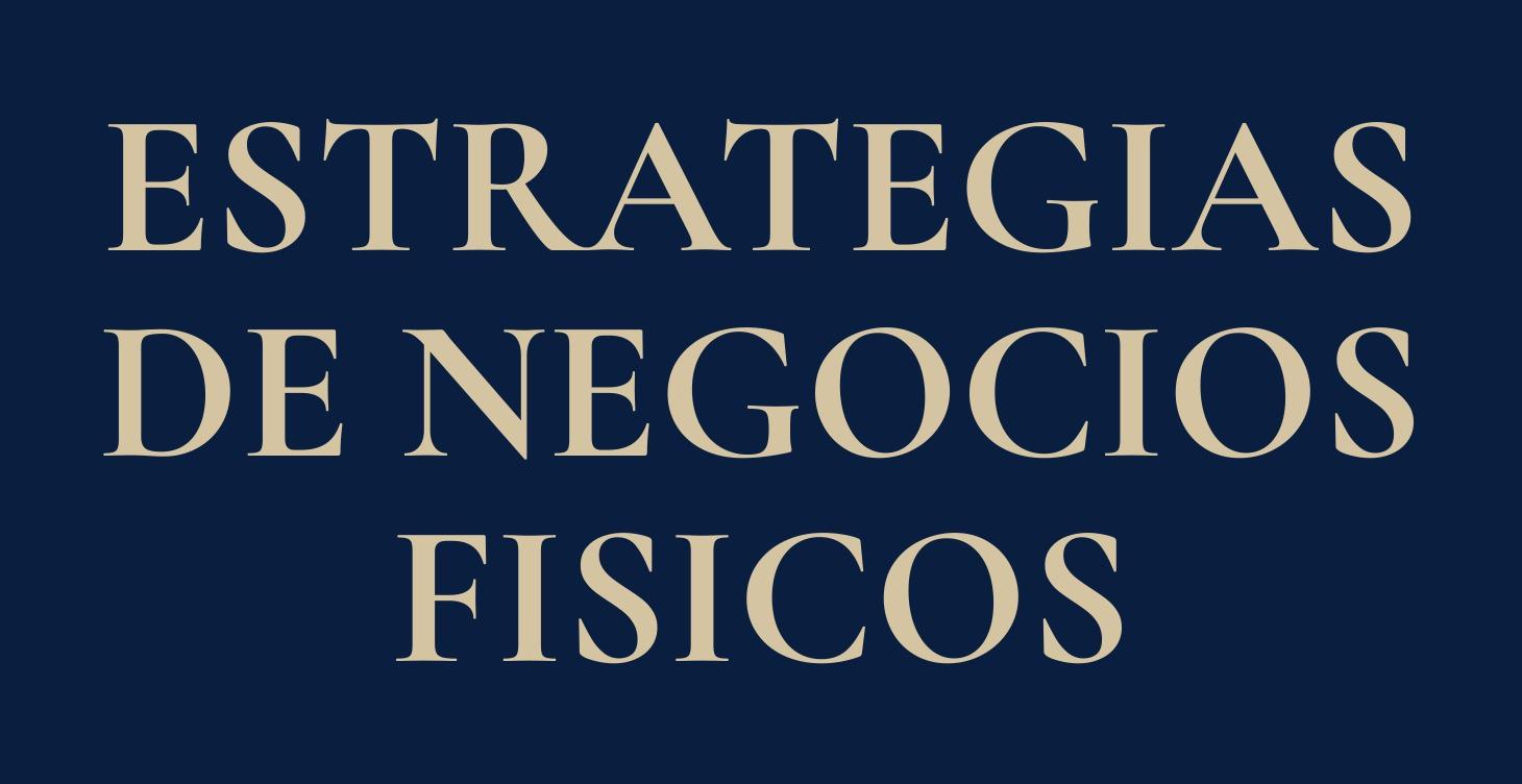 Nivel 3: Estrategias de Negocios Fisicos