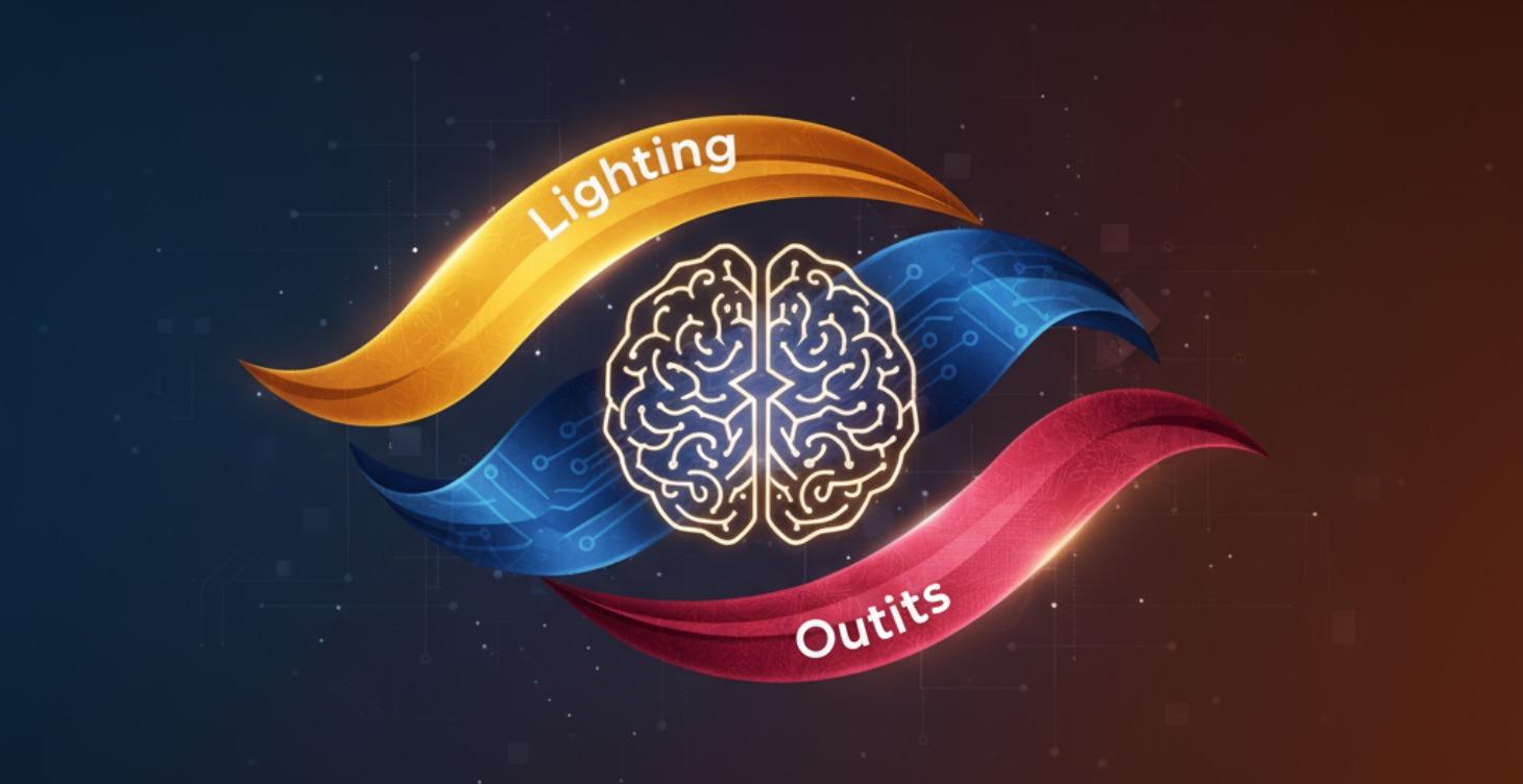 The Look System: Lighting, Backgrounds, Outfits