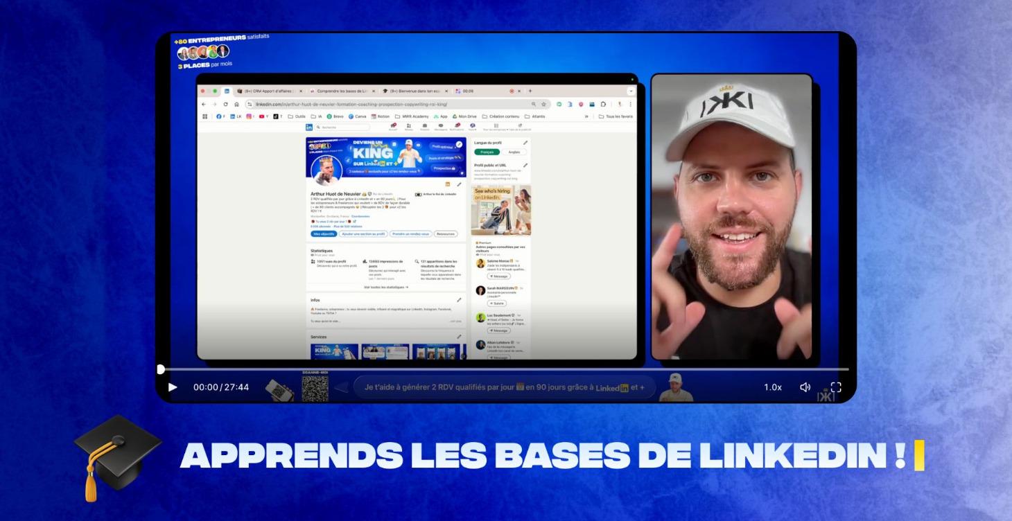 Apprends les bases de LinkedIn 🎓