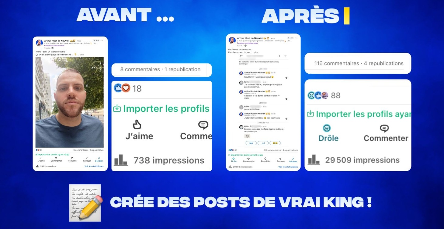 🚧 Crée des posts de vrai King 👑