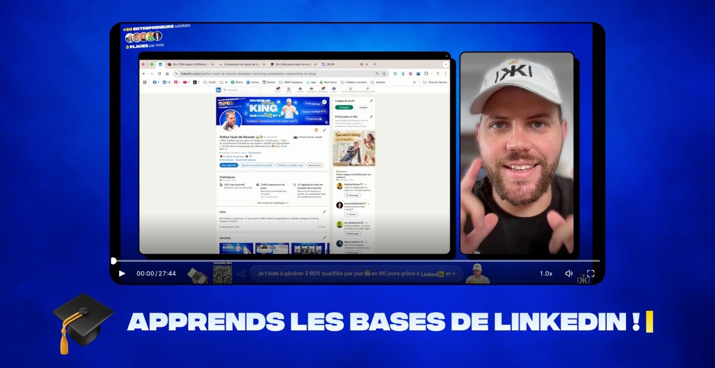 Apprends les bases de LinkedIn 🎓