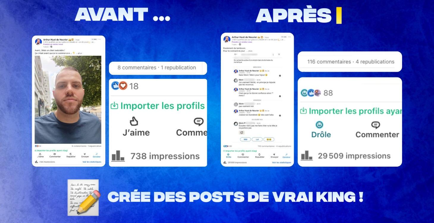 🚧 Crée des posts de vrai King 👑