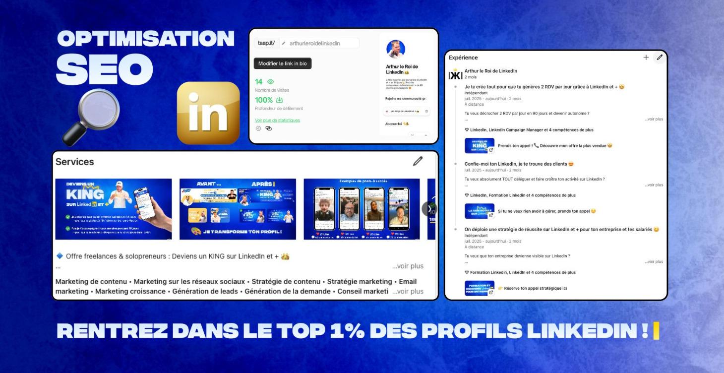 🚧 Rentre dans le Top 1% des profils🏆