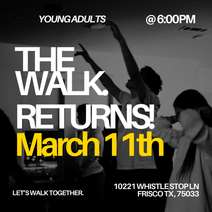 ‼️The Walk Officially Resumes March 11th‼️