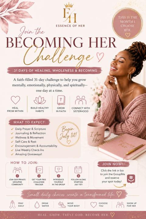 Becoming Her Challenge Starts Today 