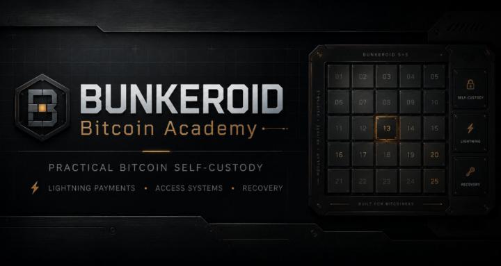 BUNKEROID Bitcoin Academy