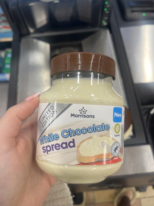 White chocolate spread