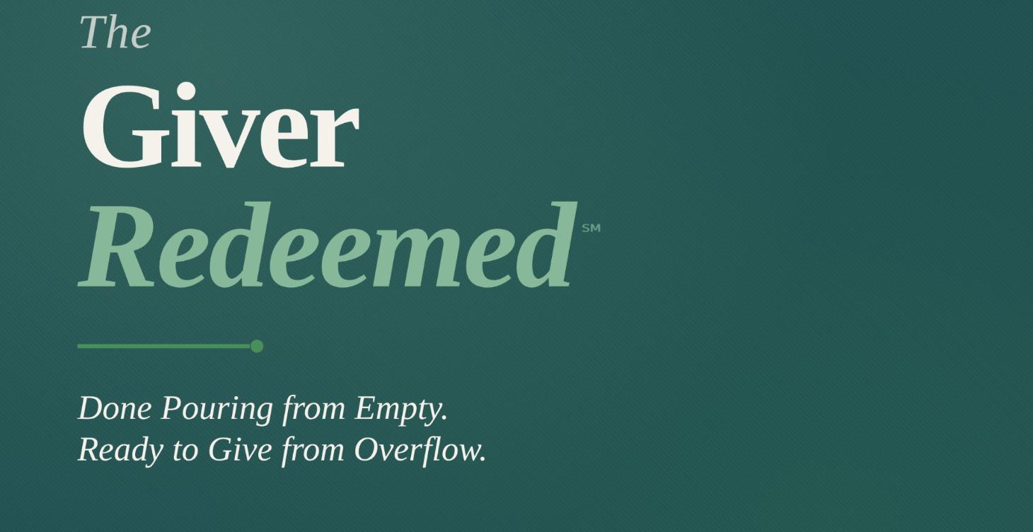 The Giver Redeemed℠ Ebook