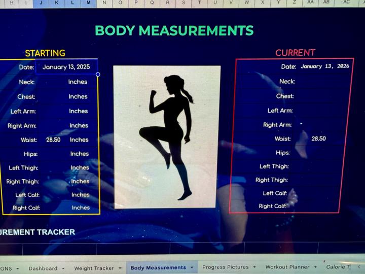 ✅ Day 2 check in 1/13 measurements 