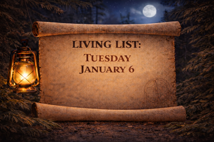 🌙 Living List — Tuesday Evening
