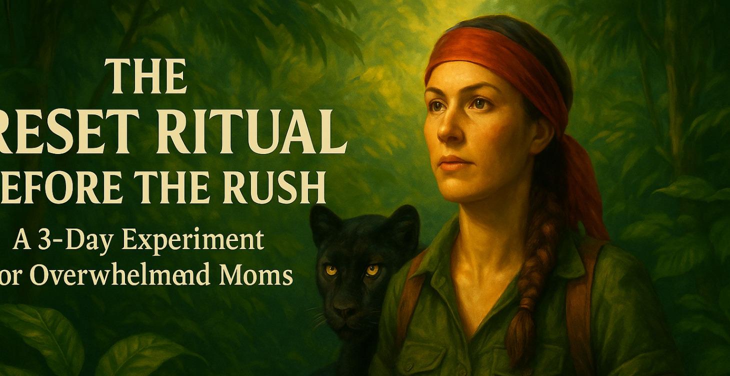 🌿 RESET RITUAL: BEFORE THE RUSH