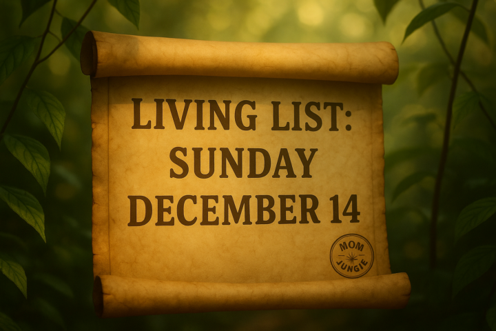 🌿 Living List: Sunday, December 14