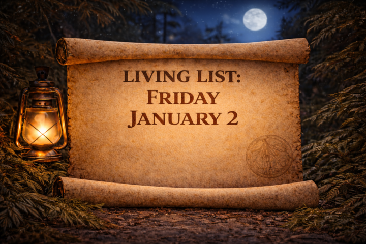 🌙 Living List — Friday Evening