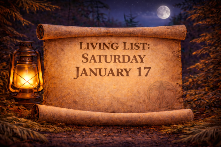 🌙 Living List — Saturday Evening January 17