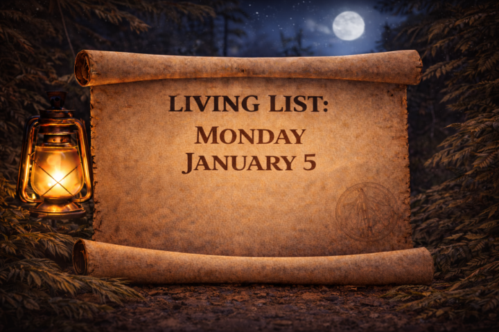 🌙 Living List — Monday Evening