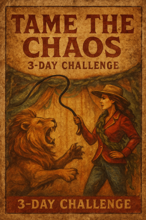 The 3-Day Tame the Chaos Challenge Begins!”