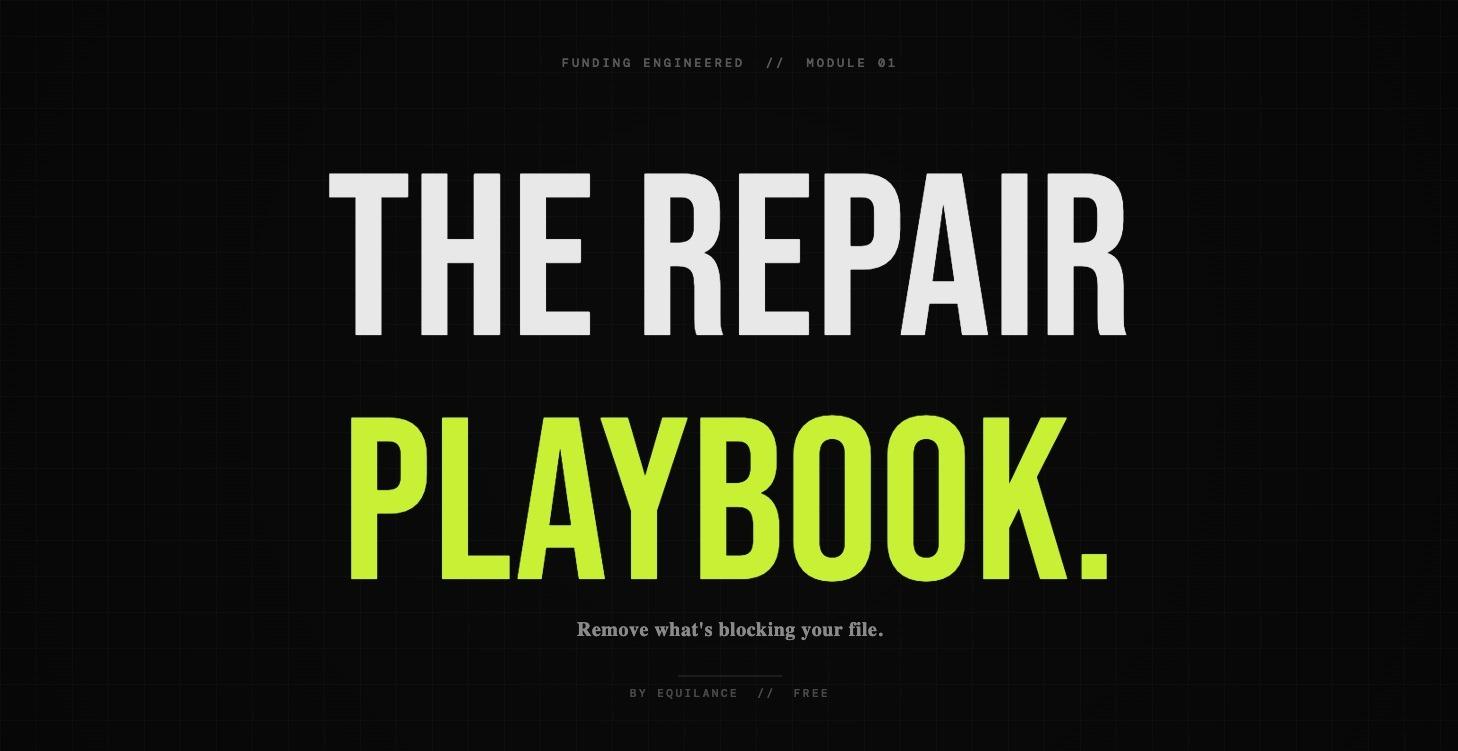 Module 01 — Credit Repair