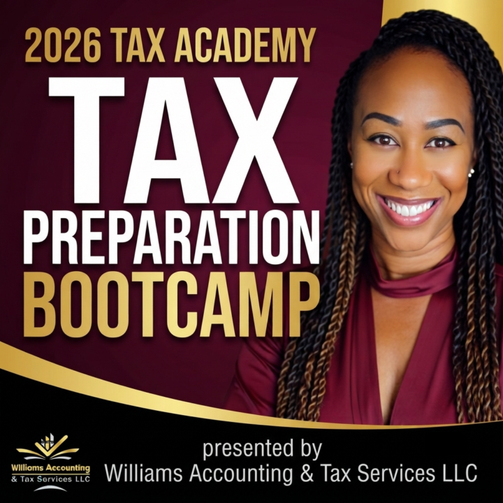 2026 Tax Academy Tax Prep Bootcamp!