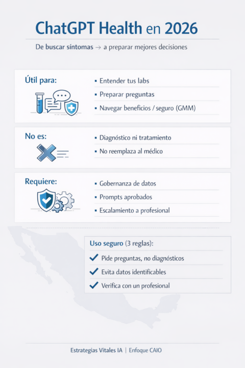 ChatGPT Health en 2026: la salud se vuelve “conversación” (y la conversación se vuelve dato)