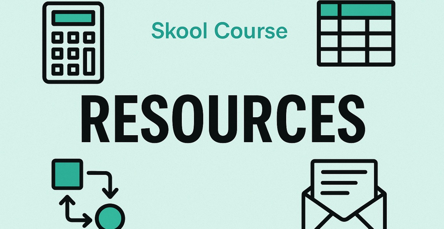 RESOURCES (Lead Magnets) YOU CAN USE!