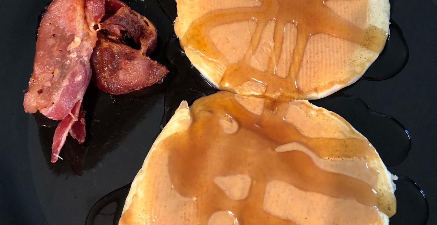 You can make anything with pancake mix ,