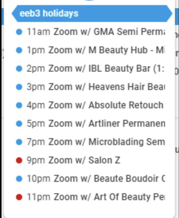 10 calls booked Today