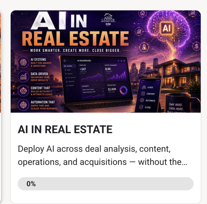 AI REI Is LIVE