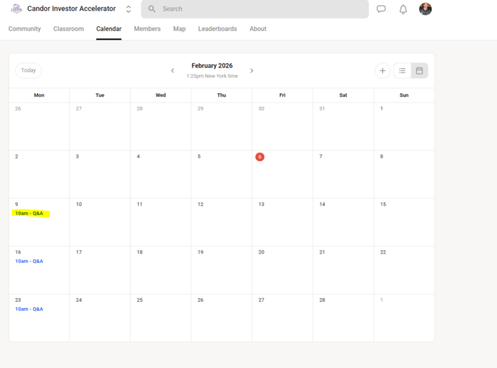 LIVE Q/A Session, Monday's 10-11am
