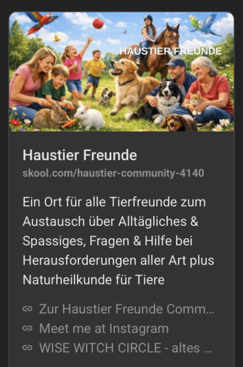 Schau auch mal hier vorbei 👀