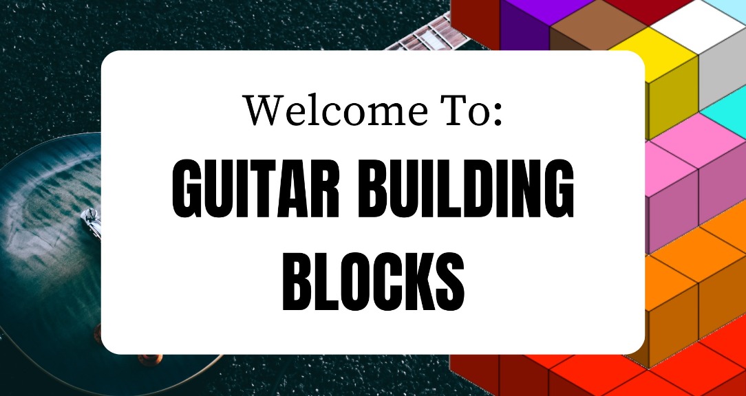 Guitar building blocks sales