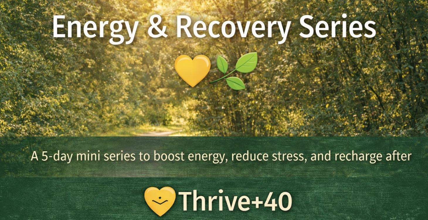 Energy & Recovery Series