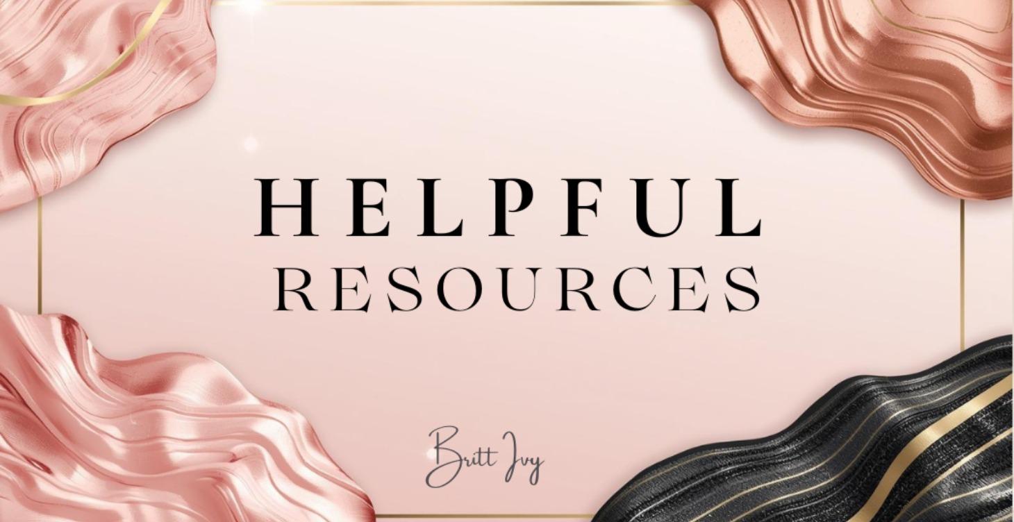 Helpful Resources
