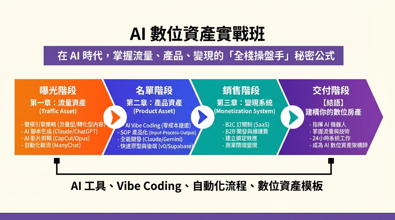AI 知識變現實戰班