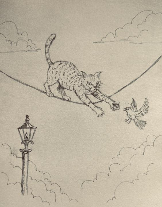 Inktober #8: Reckless