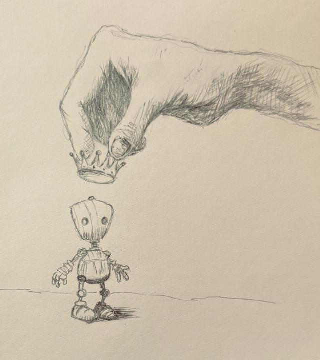 Inktober 3: Crown