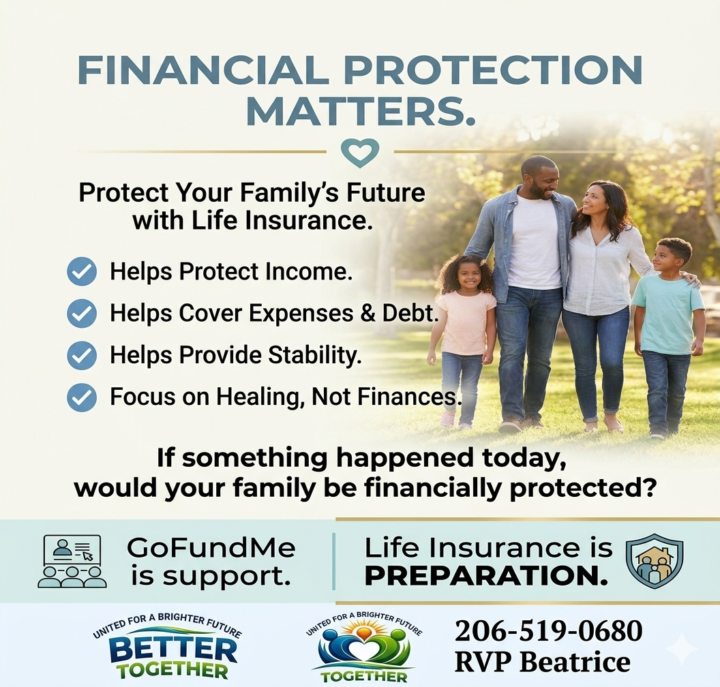 Life insurance is intentional. GoFundMe is for generosity in unexpected moments.