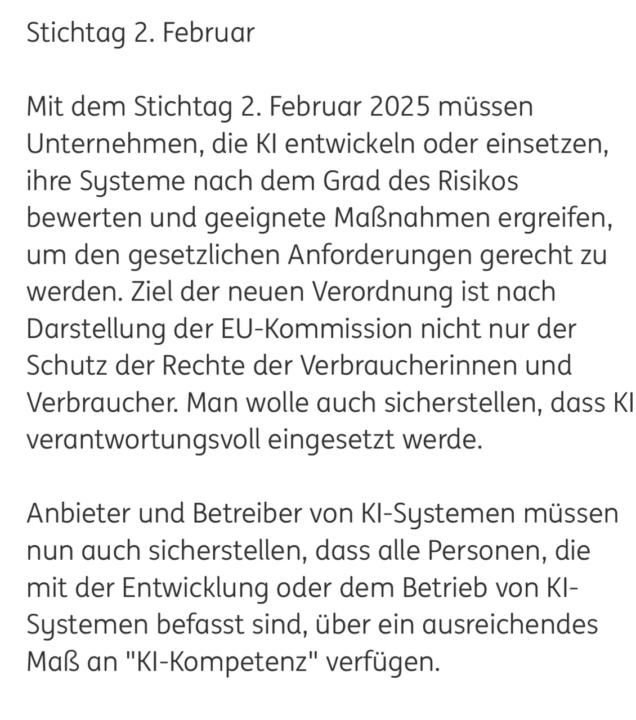 Veränderungen ab 02.02.25