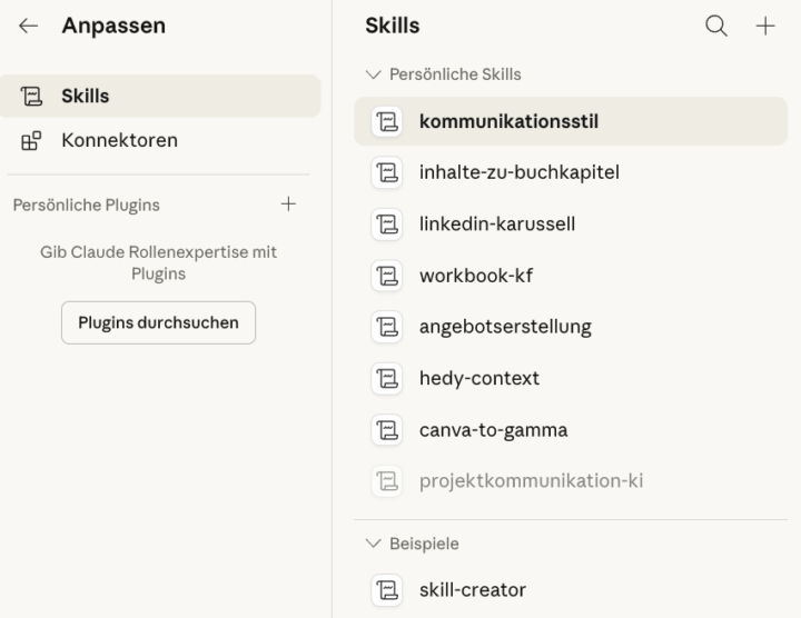 🟪🟩 Welche Claude Skills nutzt du?