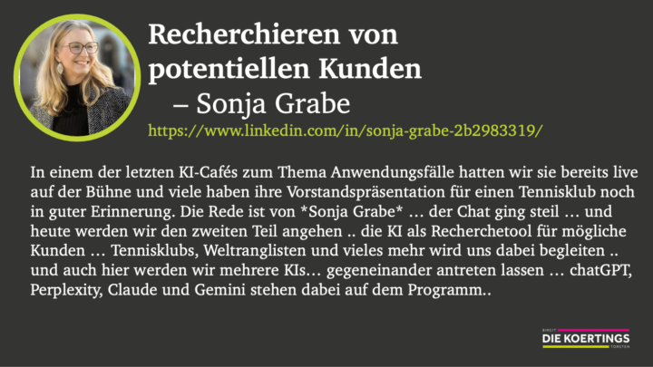 🚀 AWF - Recherche neuer Kunden - Sonja Grabe