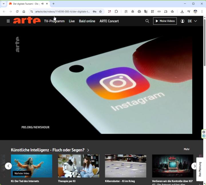 Arte.tv: Der digitale Tsunami