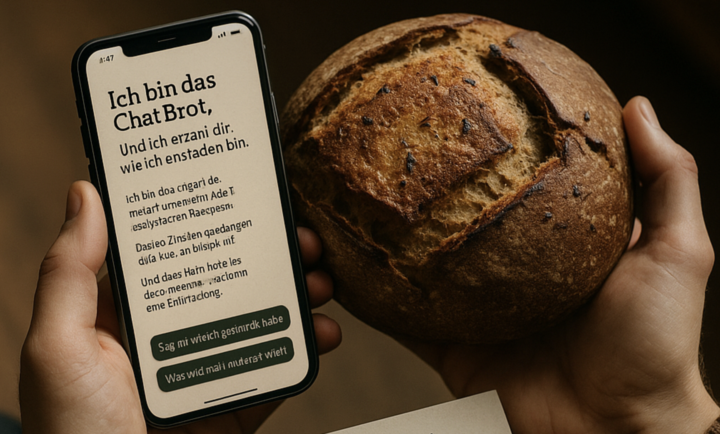 🟪🟩 Das erste KI-Brot Deutschlands – live im KI-Café
