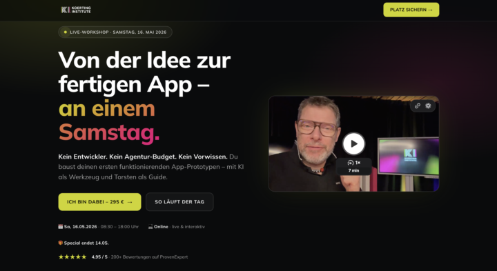 [INSTANT PROTOTYPING] ... welche Anwendung hast du entwickelt?