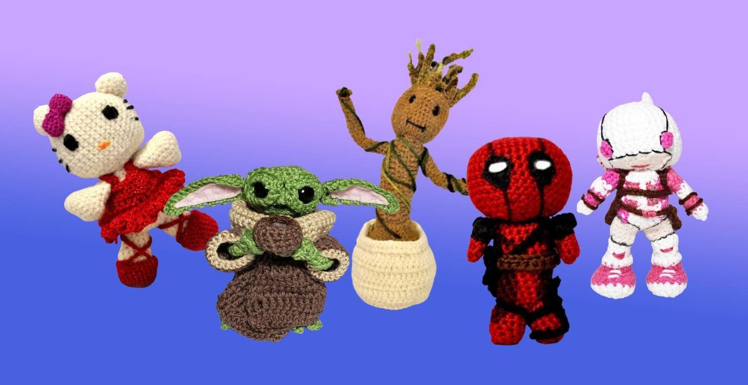 Amigurumi Bundle 1 - Famous Characteres
