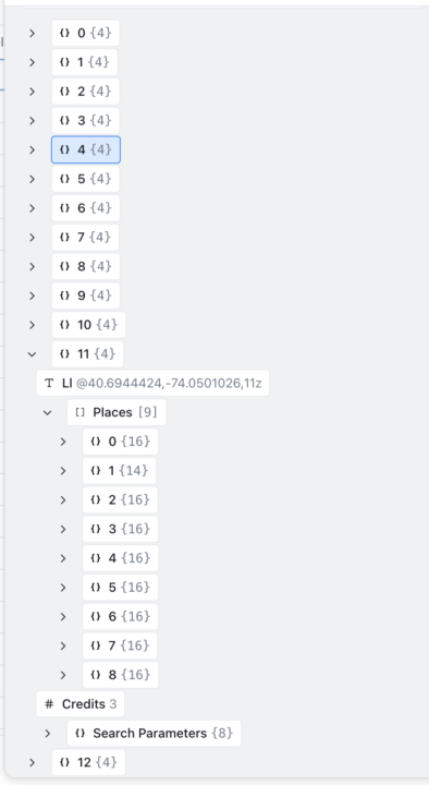 Google Maps, multiple Queries + Pagination - Write to Table