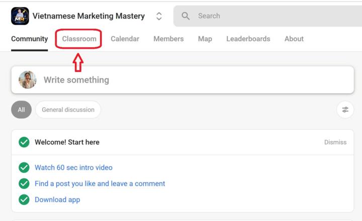 Hướng dẫn vào học Marketing nhé mọi người!