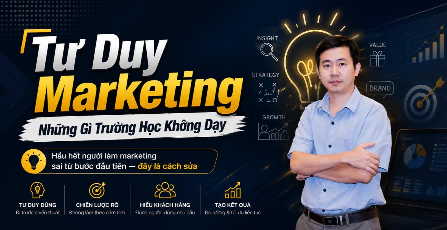 Tư Duy Marketing — Những Gì Trường Học Không Dạy